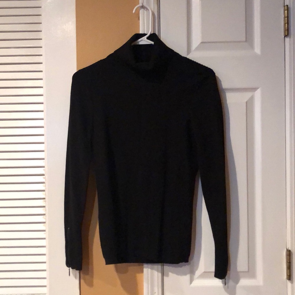 Black turtleneck sweater WHBM